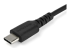 StarTech.com 2 m USB-C-kabel -&nbsp;svart&nbsp; - Höger vinkel