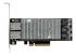 StarTech.com PCI Express 10GBase-T Ethernet-nätverkskort med 2 portar - Framsidan