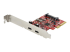 StarTech.com 2-ports PCIe USB 3.1-kort - Höger vinkel