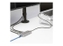 StarTech.com USB-C Triple-Monitor Multiport Adapter, Dual 4K 60Hz + 4k 30Hz HDMI & DisplayPort, 3-Port USB 10Gbps Hub, 100W Power Delivery Pass-Through, GbE, 2ft Cable, Mini Dock - Vänster vinkel