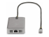 StarTech.com USB-C Triple-Monitor Multiport Adapter, Dual 4K 60Hz + 4k 30Hz HDMI & DisplayPort, 3-Port USB 10Gbps Hub, 100W Power Delivery Pass-Through, GbE, 2ft Cable, Mini Dock - Vänster sida