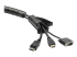 StarTech.com 2.5m (8.2ft) Cable Management Sleeve - Närbild