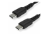 StarTech.com 1 m USB-C-kabel&nbsp;-&nbsp;svart - Höger vinkel