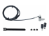 StarTech.com Universal Laptop Lock 6.6ft (2m), Security Cable For Notebook Compatible With Noble Wedge®/Nano/K-Slot; Keyed Locking Cable - Framsidan