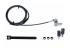 StarTech.com 3-in-1 Laptop Lock Compatible w/Noble Wedge/Nano/K-Slot - Framsidan