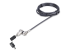 StarTech.com Universal Laptop Lock 6.6ft (2m), Security Cable For Notebook Compatible With Noble Wedge®/Nano/K-Slot; Keyed Locking Cable - Höger vinkel