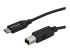 StarTech.com 2m 6ft USB C to USB B Cable - Närbild