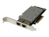 StarTech.com PCI Express 10GBase-T Ethernet-nätverkskort med 2 portar - Vänster vinkel