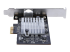 StarTech.com 1-Port 10Gbps PCIe Network Adapter Card, Network Card for PC/Server, Low Profile PCIe Ethernet Card w/Jumbo Frame Support, NIC/LAN Interface Card - Höger sida