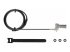StarTech.com Universal Laptop Lock 6.6ft (2m), Security Cable For Notebook Compatible With Noble Wedge/Nano/K-Slot; Keyless Combination Locking Cable - Framsidan